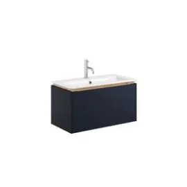 Mada 700mm Wall Hung soft close Vanity Unit - Indigo Blue