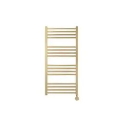 MPRO 430x900mm Towel Warmer Brushed Brass Electric Only