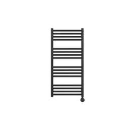 MPRO 430x900mm Towel Warmer Matt Black Electric Only