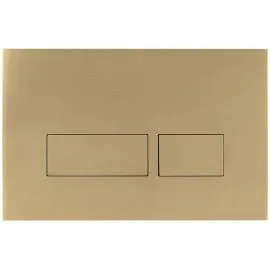 Bali Satin Gold Dual Flush Plate