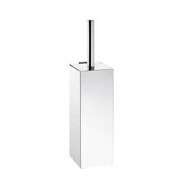 Bathroom Origins Colorado Chrome Square Toilet Brush Set