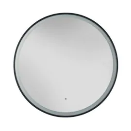 Newick Illuminated Mirror Circular 590mm Black