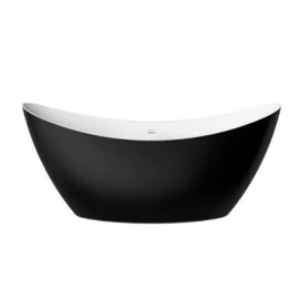 Osterley Freestanding Acryllic Bath Black