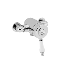 Glastonbury Exposed Thermostatic Shower Valve Chrome