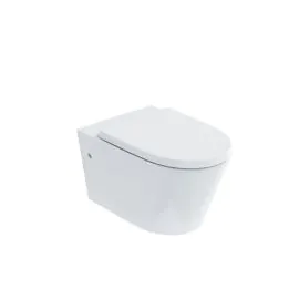 Sphere Rimless Wall Hung Round Soft Closing Pan & Seat