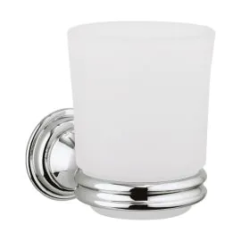 Crosswater Belgravia Wall Mounted Tumbler Holder in Chrome