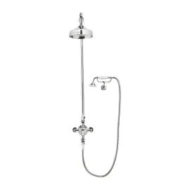 Crosswater Belgravia Thermostatic Shower Valve 8' Head