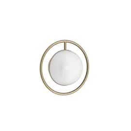 Tranquil Halo Light Brushed Brass for Transformative Effect