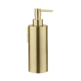 3ONE6 Wall Mounted Soap Dispenser Brushed Brass Finish