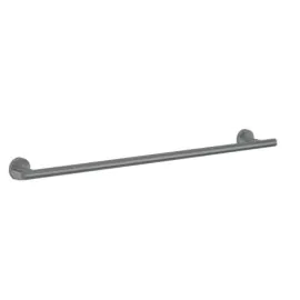 3ONE6 660mm Wall Mounted Single Towel Rail Slate Finish