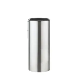 3ONE6 Wall Mounted Tumbler Holder in Brushed Stainless Steel