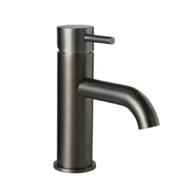 Mini Single Lever Basin Mixer Black Chrome