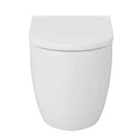 Stamford Rimless Wall Hung Toilet Pan in White Gloss