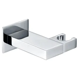 Square Chrome Shower Handset Bracket