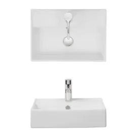 Turin 500mm Countertop Basin with 1 Tap Hole