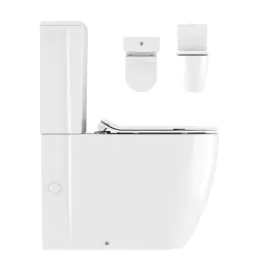 Kai X Compact Seat for Close Coupled WC - White