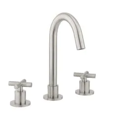 Crosswater MPRO Crosshead Basin 3 Hole Set -Stainless Steel