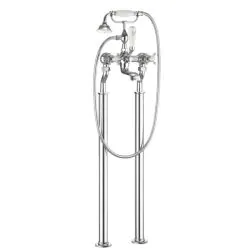 Crosswater Belgravia Floor Standing Legs Chrome Only