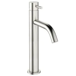 Crosswater MPRO Tall Basin Mixer Brushed Stainless steel