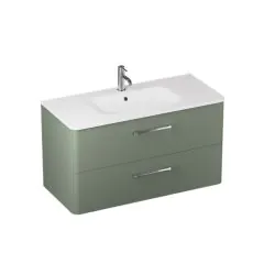 Elevate Your Bath with Camberwell 1000mm Unit in Earthy Green