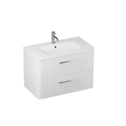 Camberwell 800mm Washbasin in White with 1 tap hole