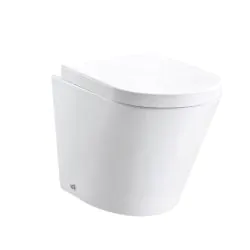 Essentials Arco 360 x 560 x 390mm Oval Back To Wall Pan