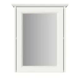 Caversham Single Door Mirrored Wall Cabinet Chantilly