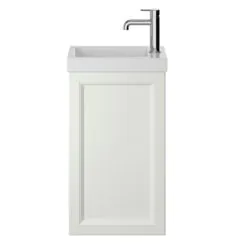 Caversham 400mm Wall Hung Cloak Room Unit  Chantilly