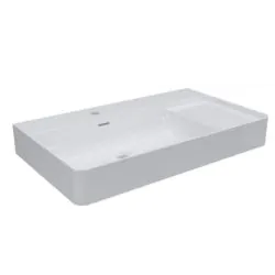 Essentials Blade 800x460mm Basin One Tap Hole