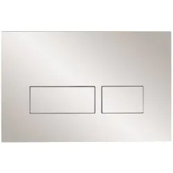 Elevate Your Toilet with the Bali Chrome Dual Flush Plate