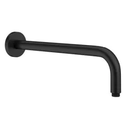 Crosswater Round Shower Arm 330mm Matt Black