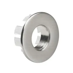 Crosswater MPRO Basin Overflow Cover Brushed Stainless Steel