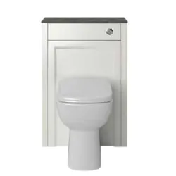 Caversham 600mm WC Unit Chantilly in Cream for Convenience